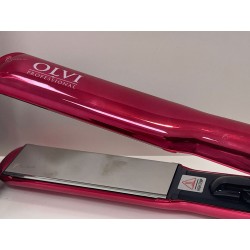 PLANCHA TITANIUM OLVI PROFESIONAL PC-06 ROSA CRISTAL