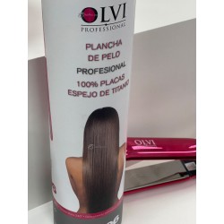 PLANCHA TITANIUM OLVI PROFESIONAL PC-06 ROSA CRISTAL